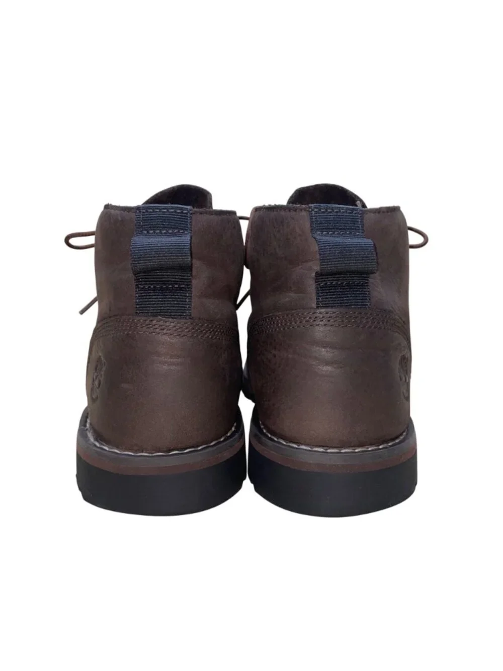 Timberland Men’s Brown Leather Gripstick Waterproof Chukka Boots Size 10.5